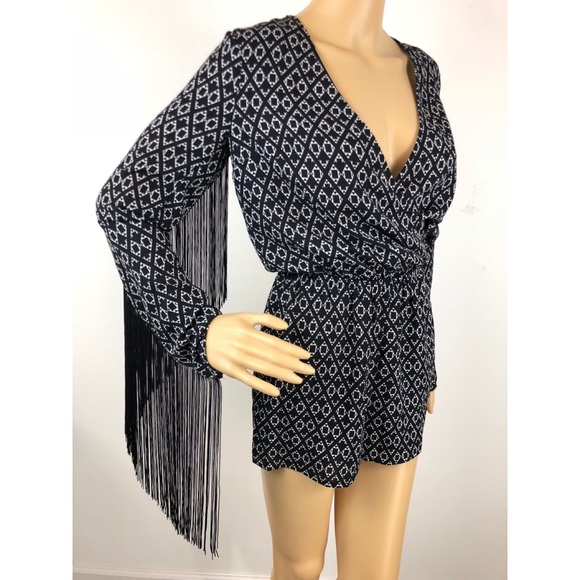 H&M Pants - H&M ❤️ Coachella Fringed Romper Women’s Size 4